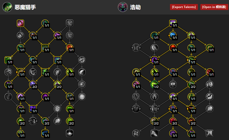 魔兽世界11.0前夕浩劫DH天赋怎么加