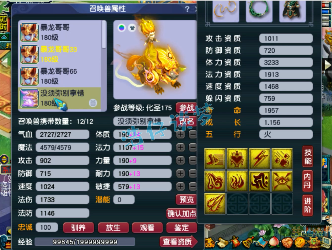 梦幻西游175级魔方寸装备展示