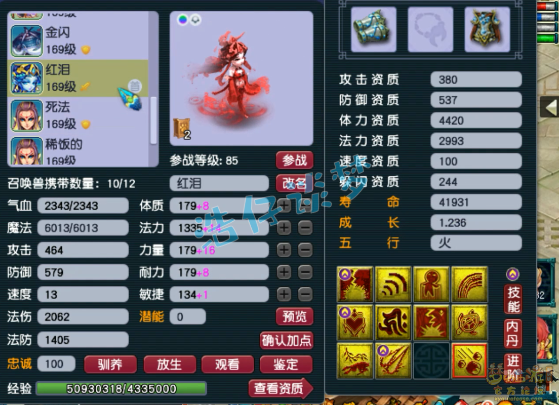 梦幻西游凌波城159物暴装备展示