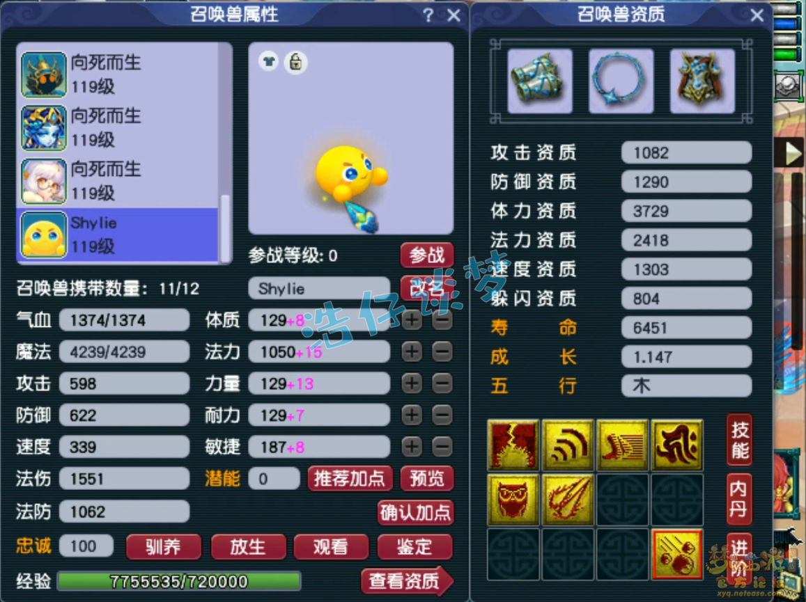 梦幻西游方寸山109级卡速装备展示