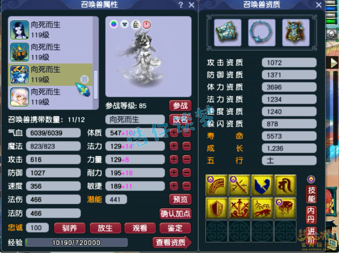 梦幻西游方寸山109级卡速装备展示