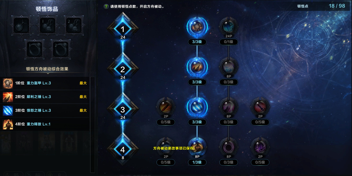 命运方舟愤怒之锤毁灭者方舟加点攻略