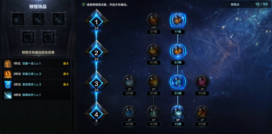 命运方舟弥留之息银月刀锋方舟加点攻略