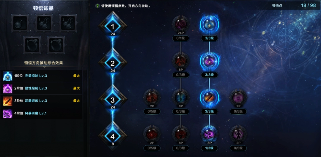 命运方舟完美抑制恶魔利刃方舟加点攻略