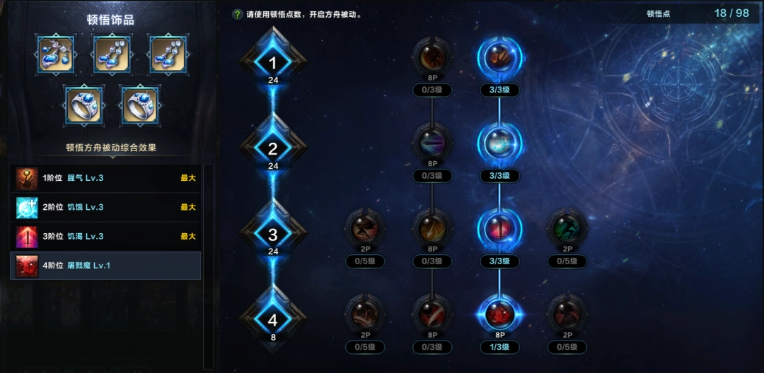 命运方舟饥渴暗影方舟加点攻略