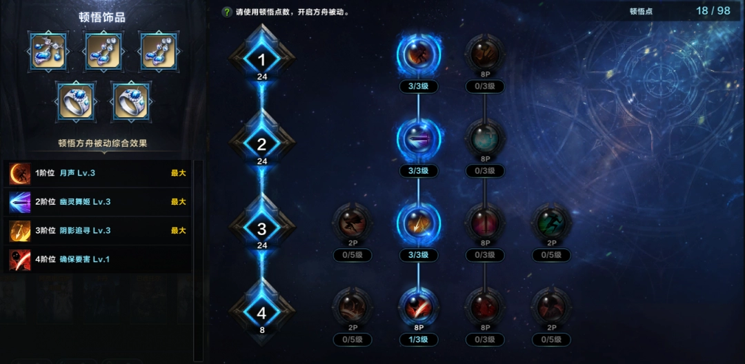 命运方舟月声暗影方舟加点攻略