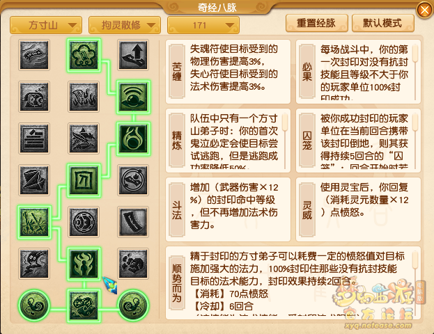 梦幻西游方寸山最新经脉怎么点2025年