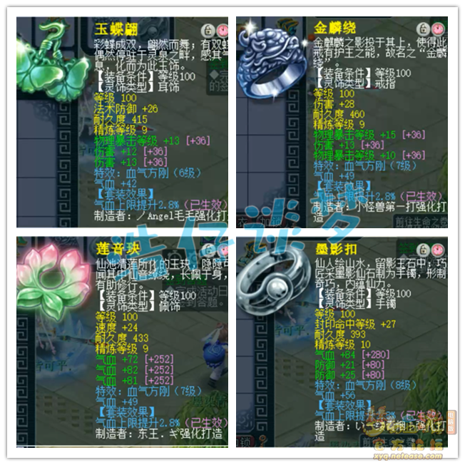 梦幻西游力五庄109属性展示