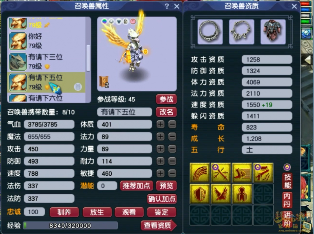 梦幻西游69级奶神木装备展示