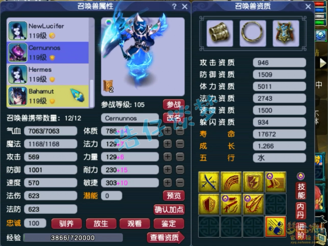 梦幻西游109竞速龙宫装备展示