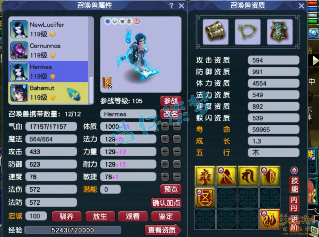 梦幻西游109竞速龙宫装备展示