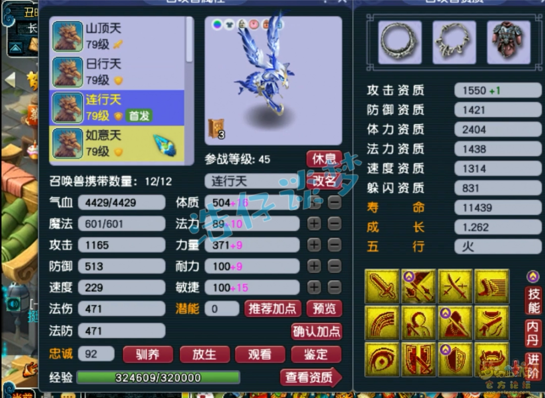 梦幻西游天宫装备69级展示图