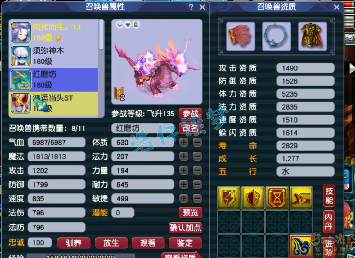 梦幻西游175任务狮驼岭装备展示图
