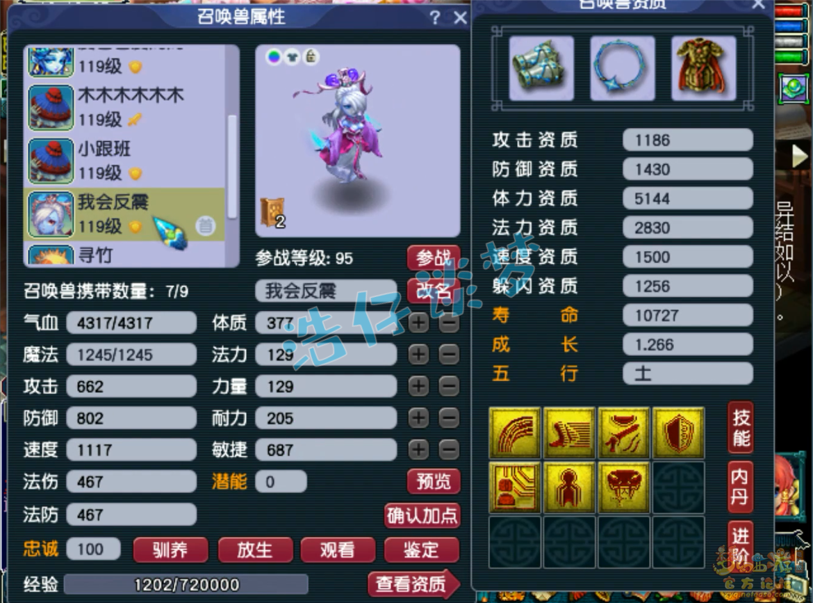 梦幻西游地府109级装备展示图