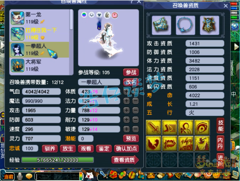 梦幻西游花果山109级装备展示图