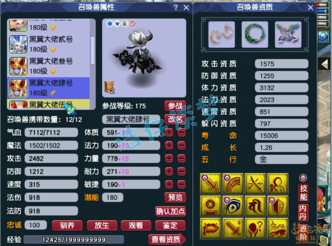 梦幻西游力普陀山175级装备展示图
