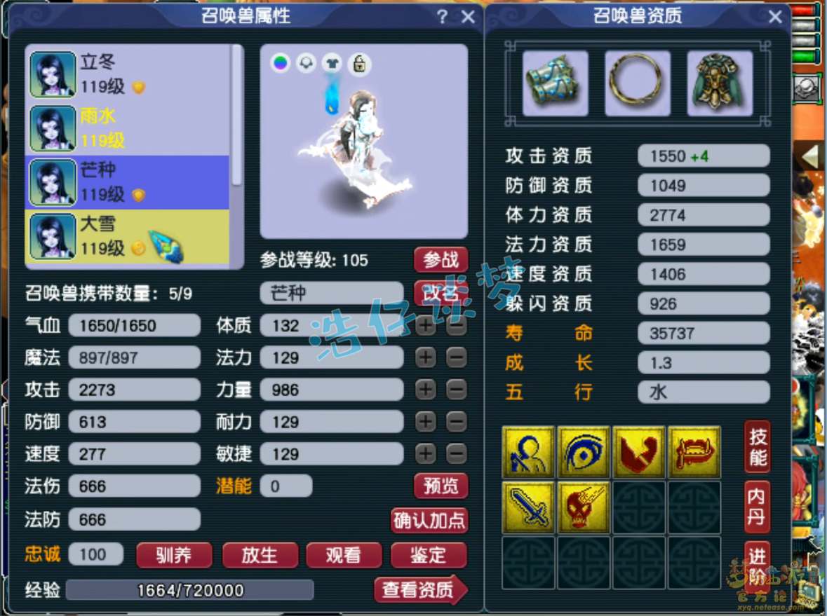 梦幻西游109级百套龙宫装备展示