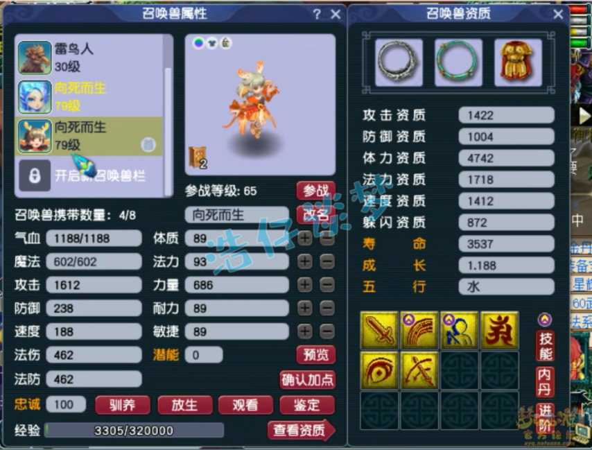 梦幻西游69级神木林装备展示图