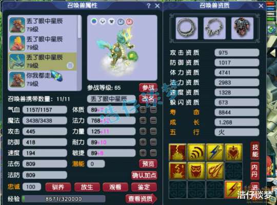梦幻西游力天宫69级装备展示图