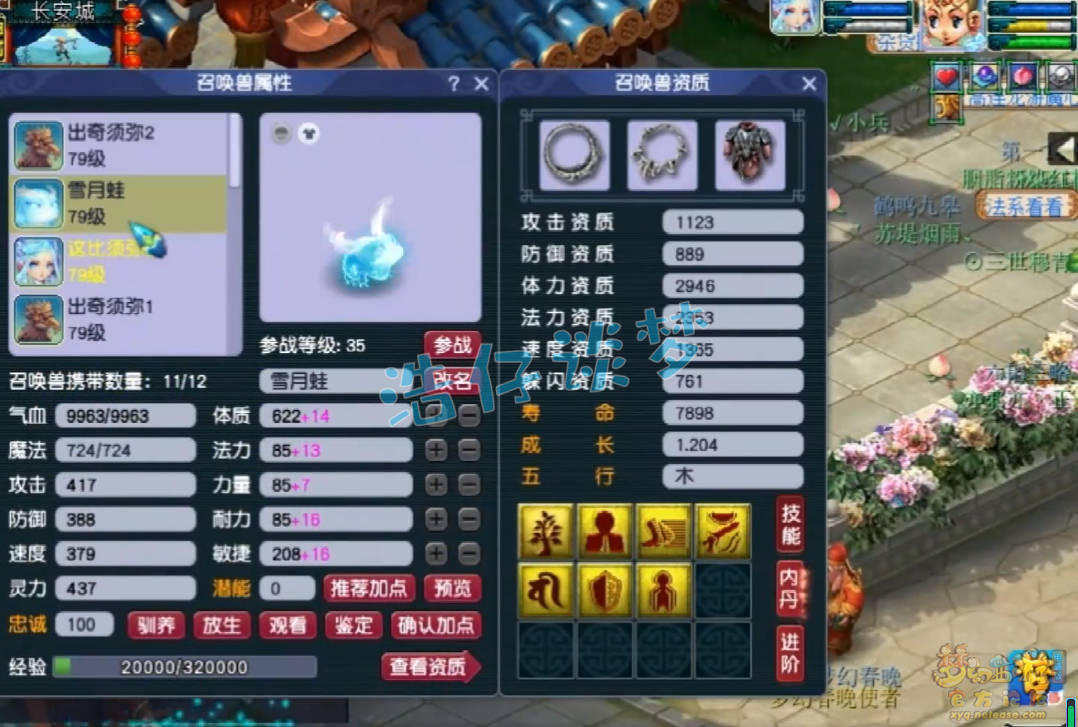 梦幻西游力普陀69级装备展示图