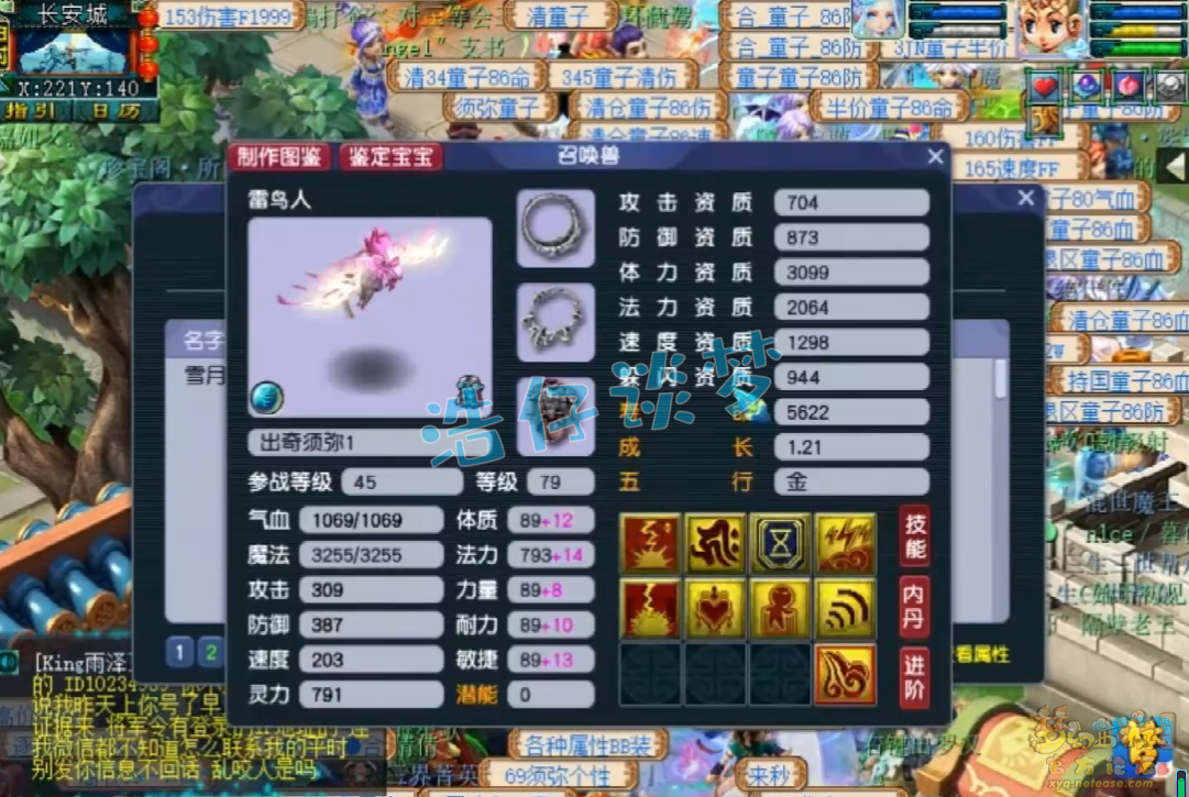 梦幻西游力普陀69级装备展示图