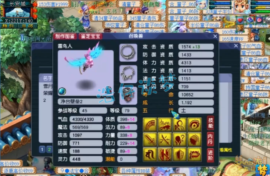 梦幻西游力普陀69级装备展示图