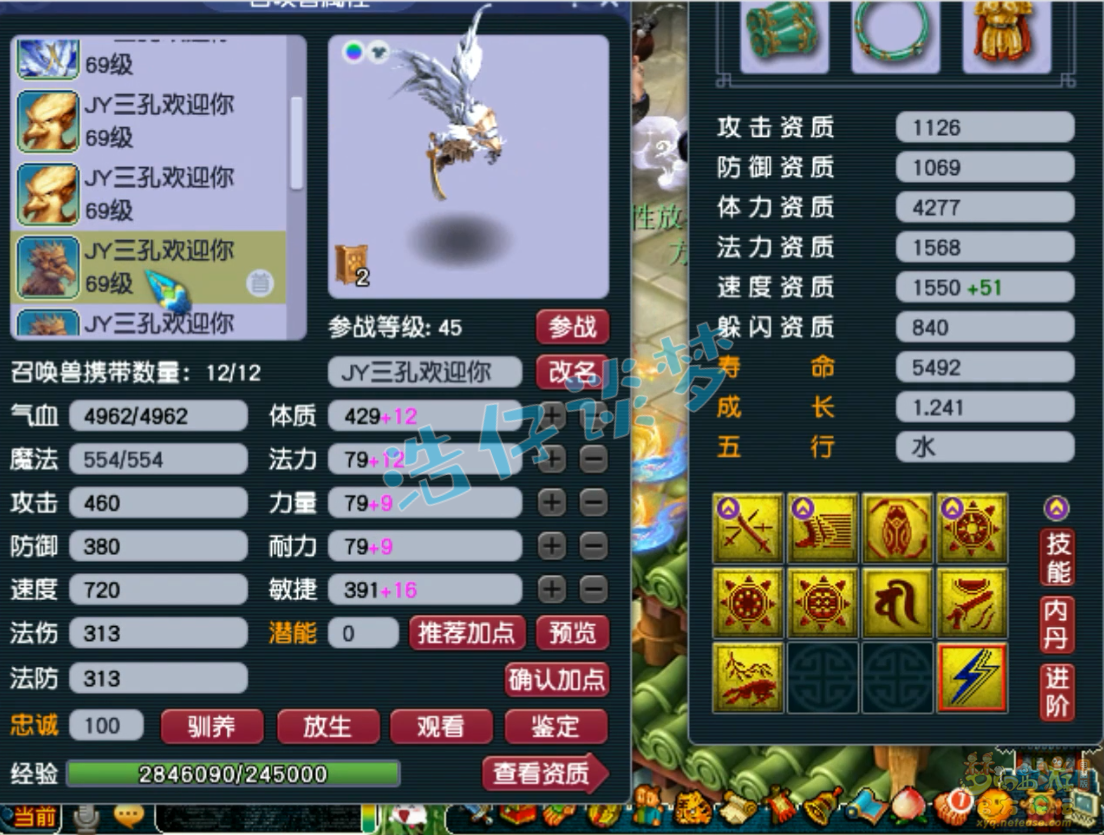 梦幻西游59花果山装备展示图