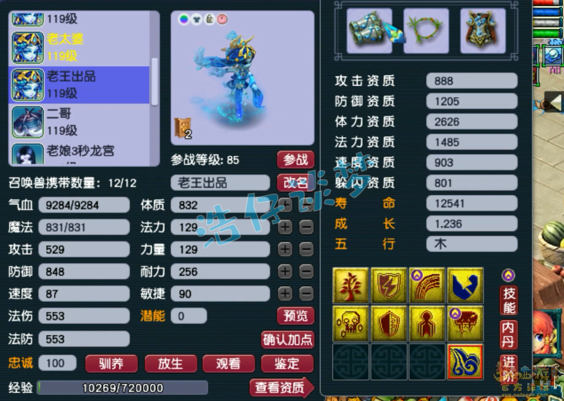 梦幻西游109级九黎城装备展示图