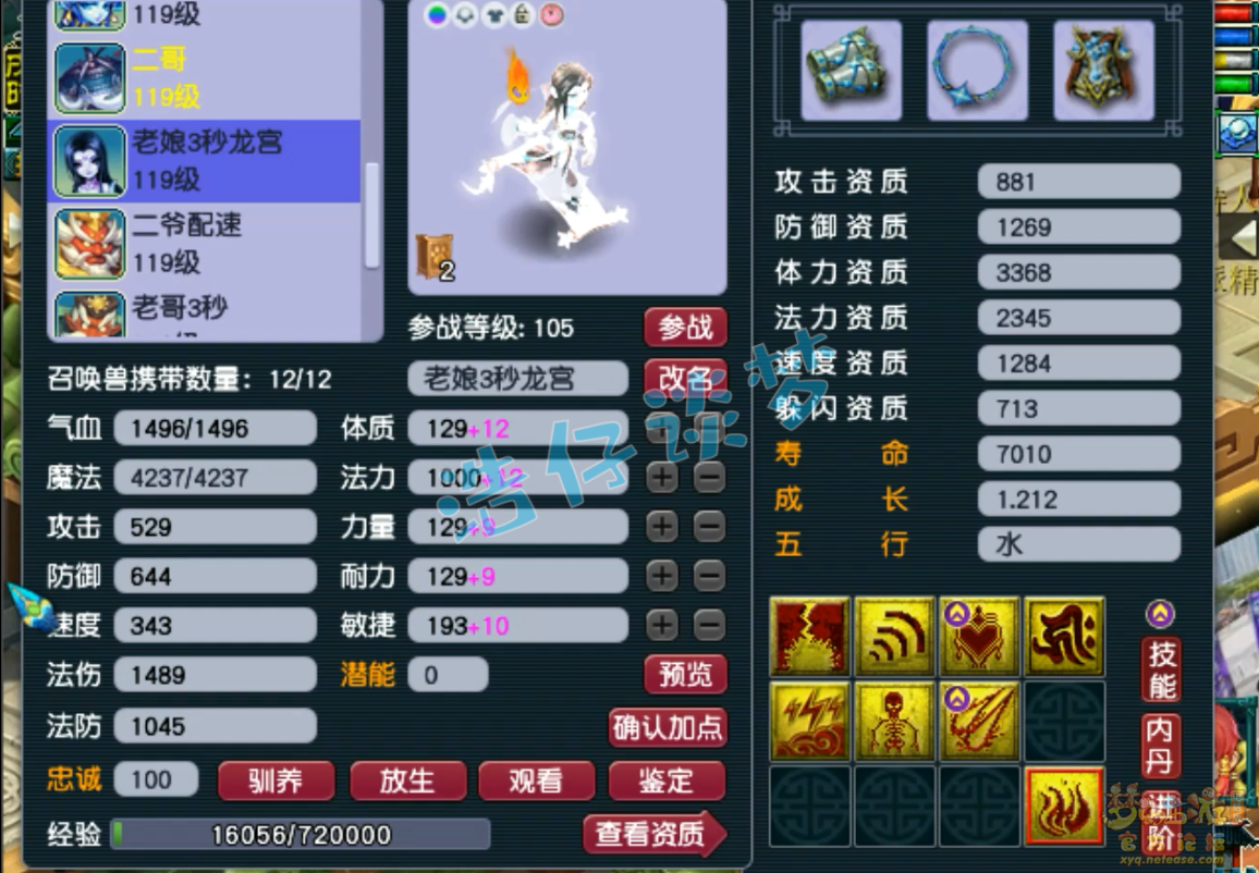 梦幻西游109级九黎城装备展示图