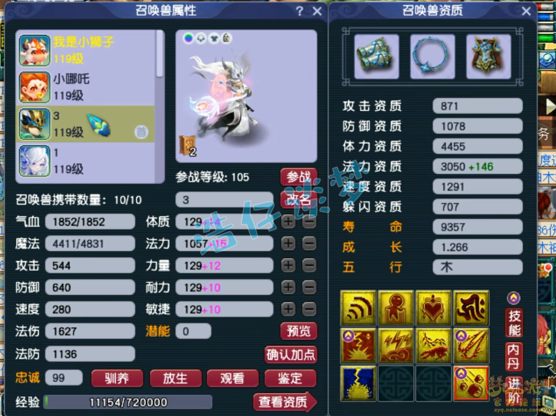 梦幻西游东海渊装备展示图109级