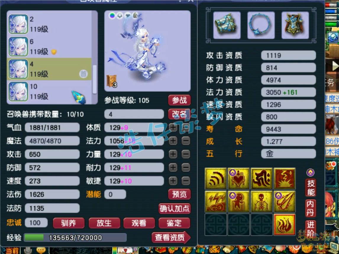 梦幻西游东海渊装备展示图109级