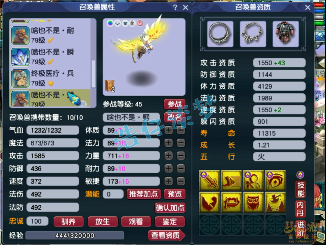 梦幻西游大唐官府69装备展示图