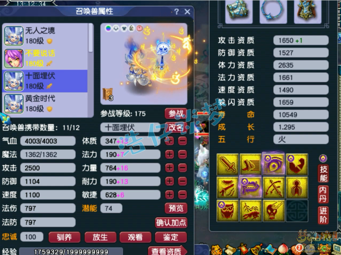 梦幻西游175龙宫任务装备展示图