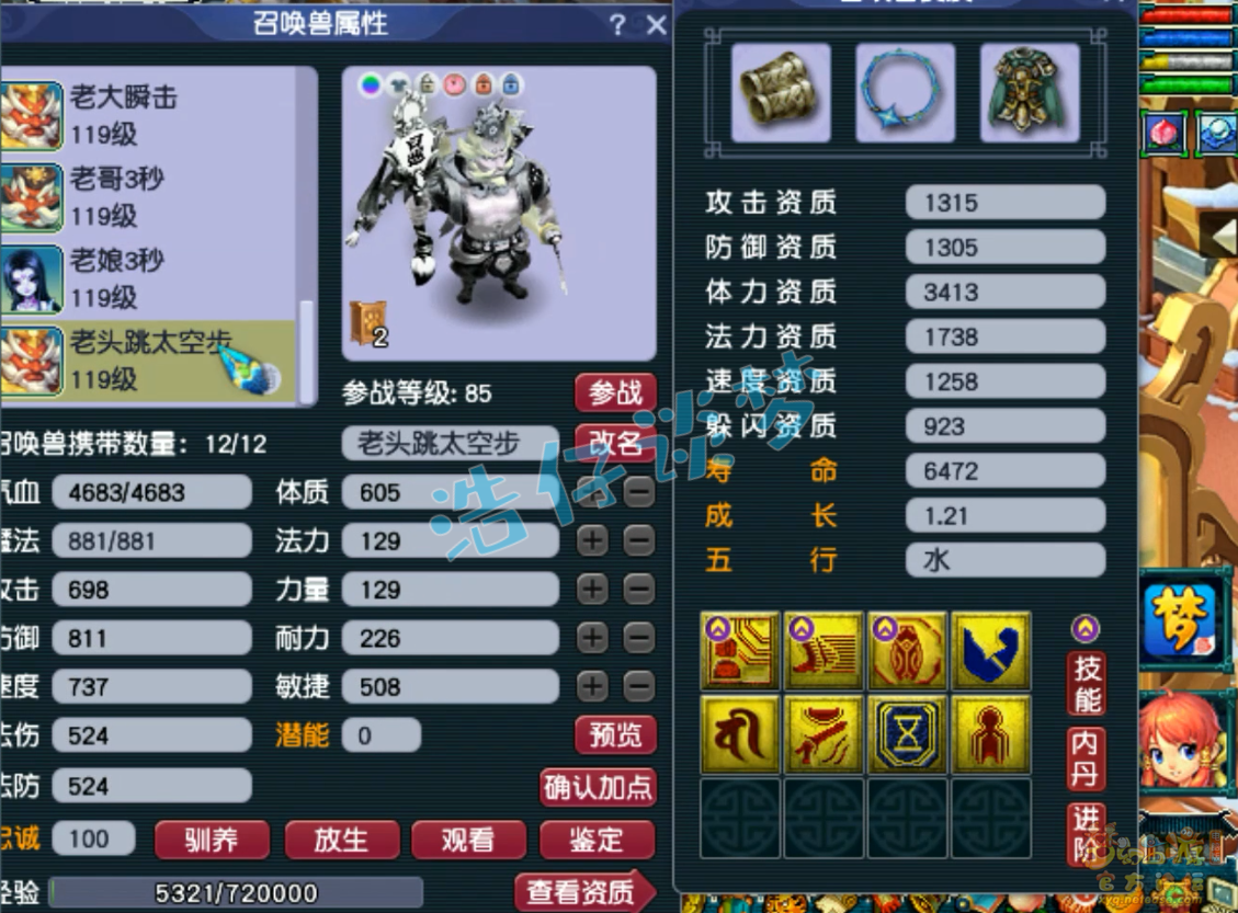 梦幻西游单挑九黎城109级装备展示图