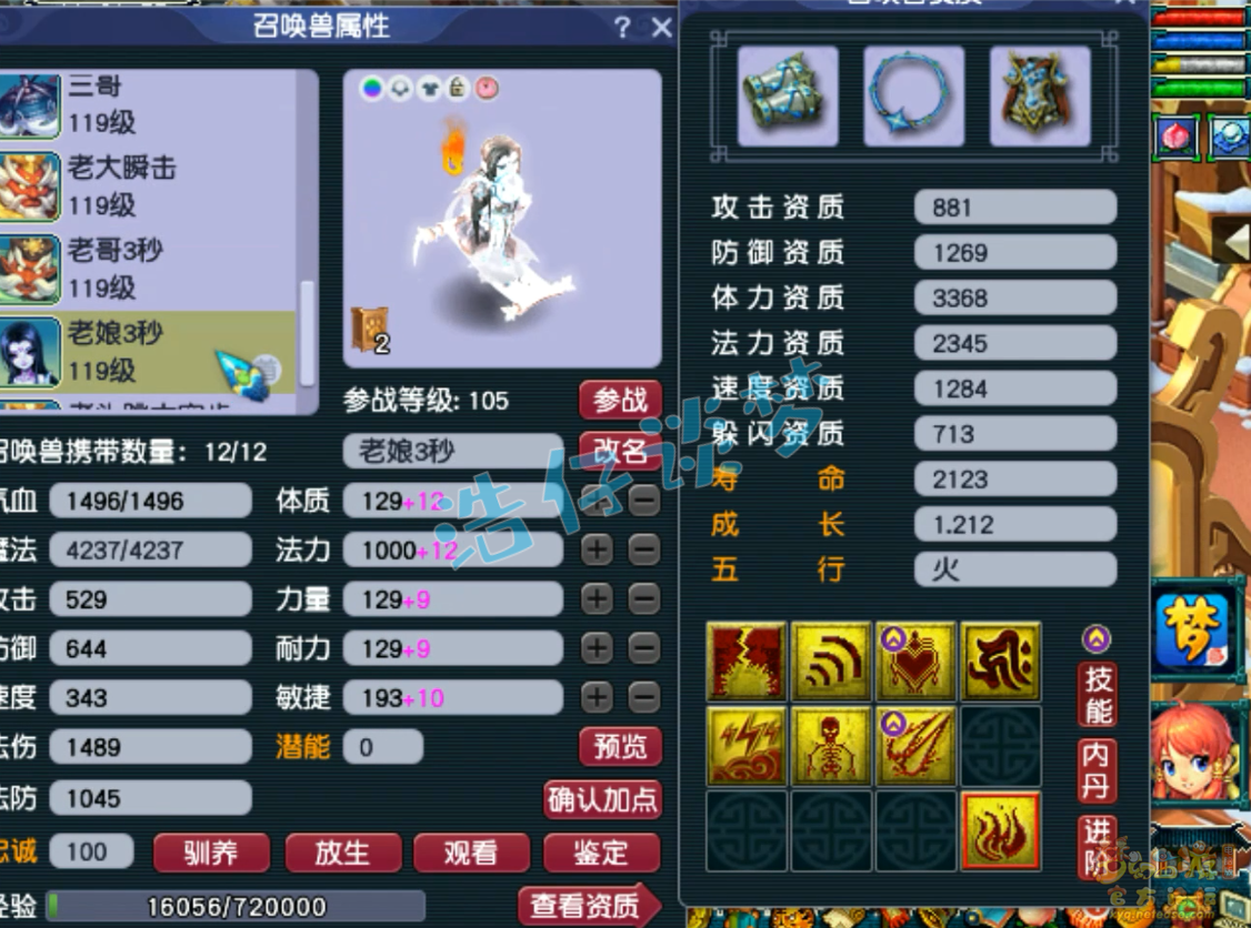梦幻西游单挑九黎城109级装备展示图