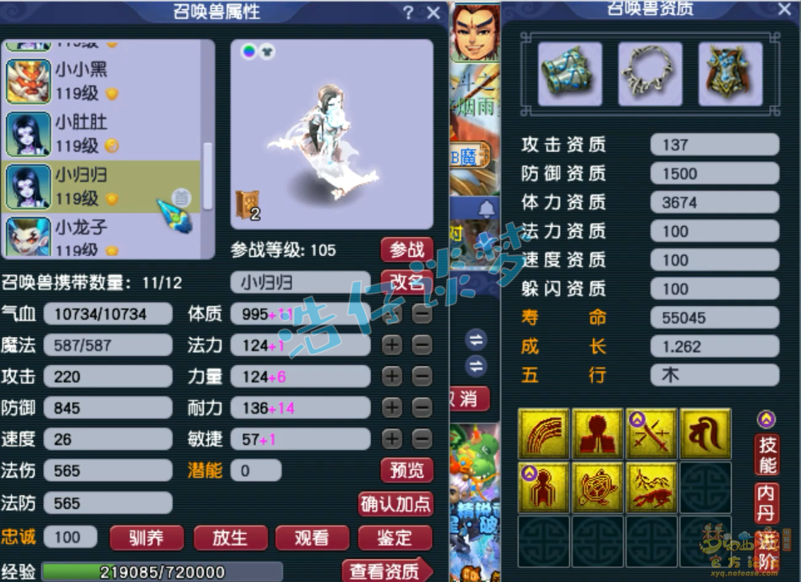 梦幻西游九黎城109级PK装备展示图