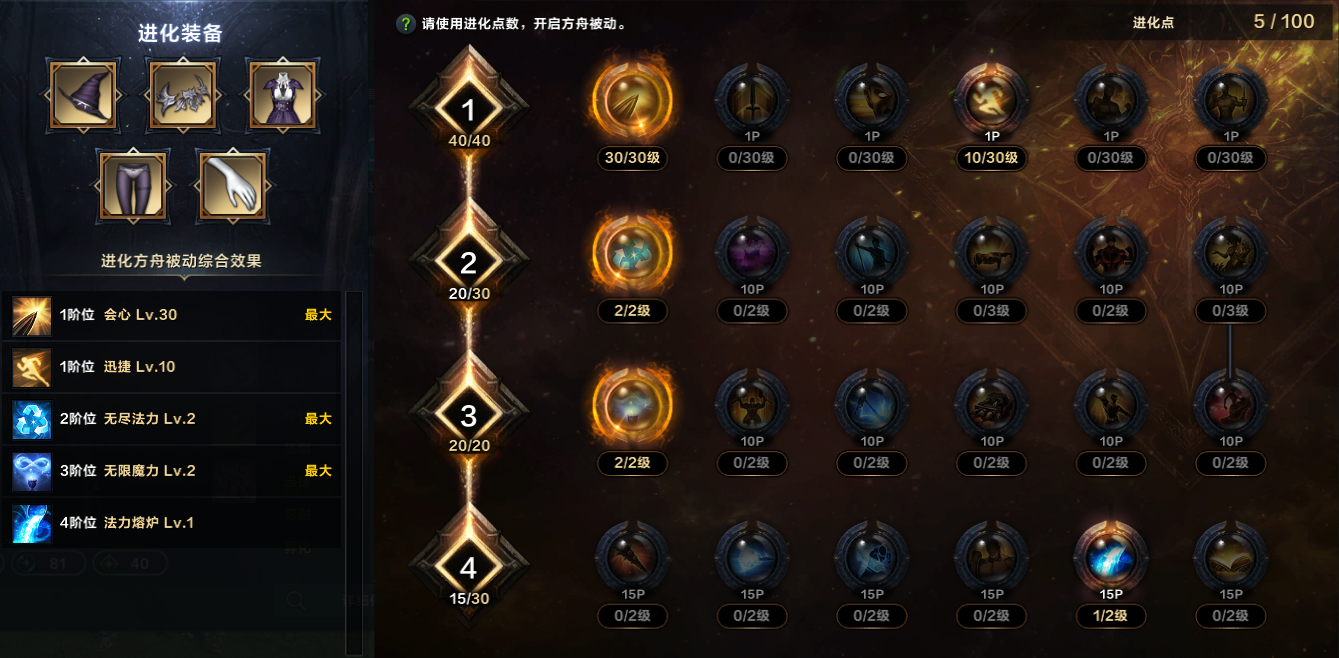 命运方舟元素巫师环流职业特性加点攻略