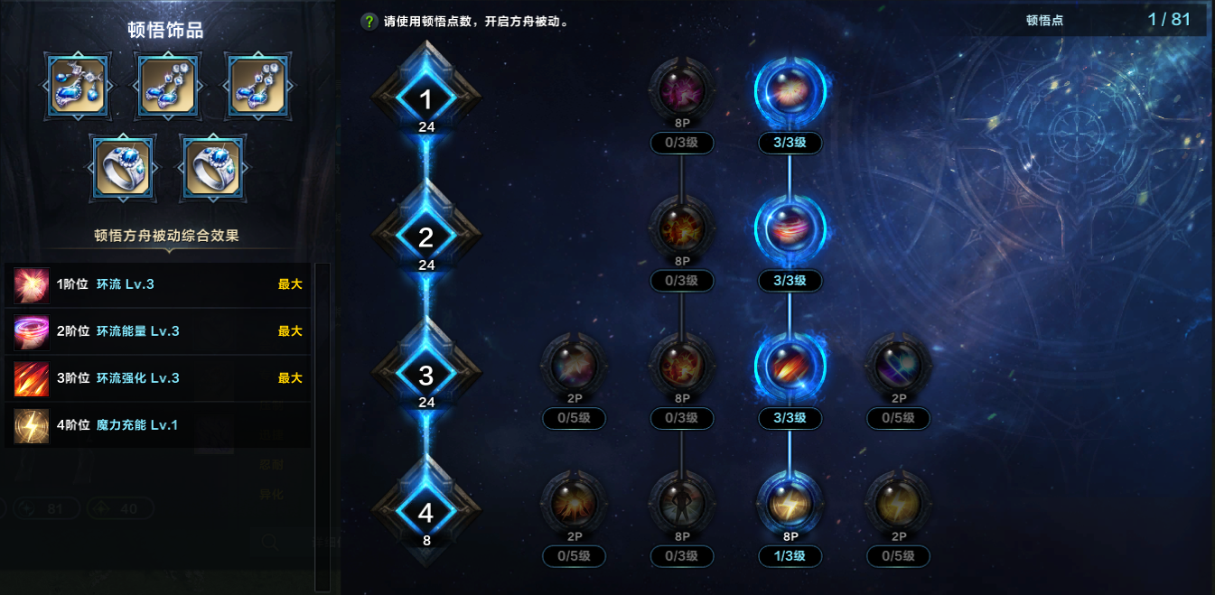 命运方舟元素巫师环流职业特性加点攻略