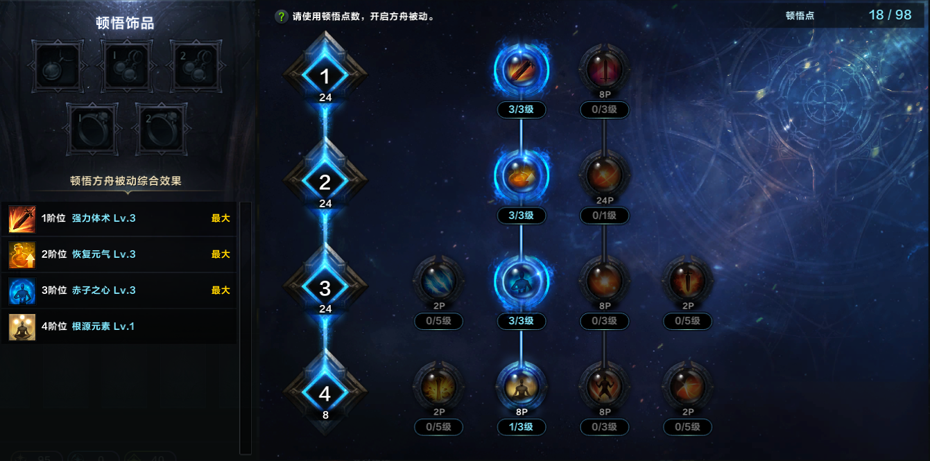 命运方舟斗魂赤子之心职业特性加点攻略