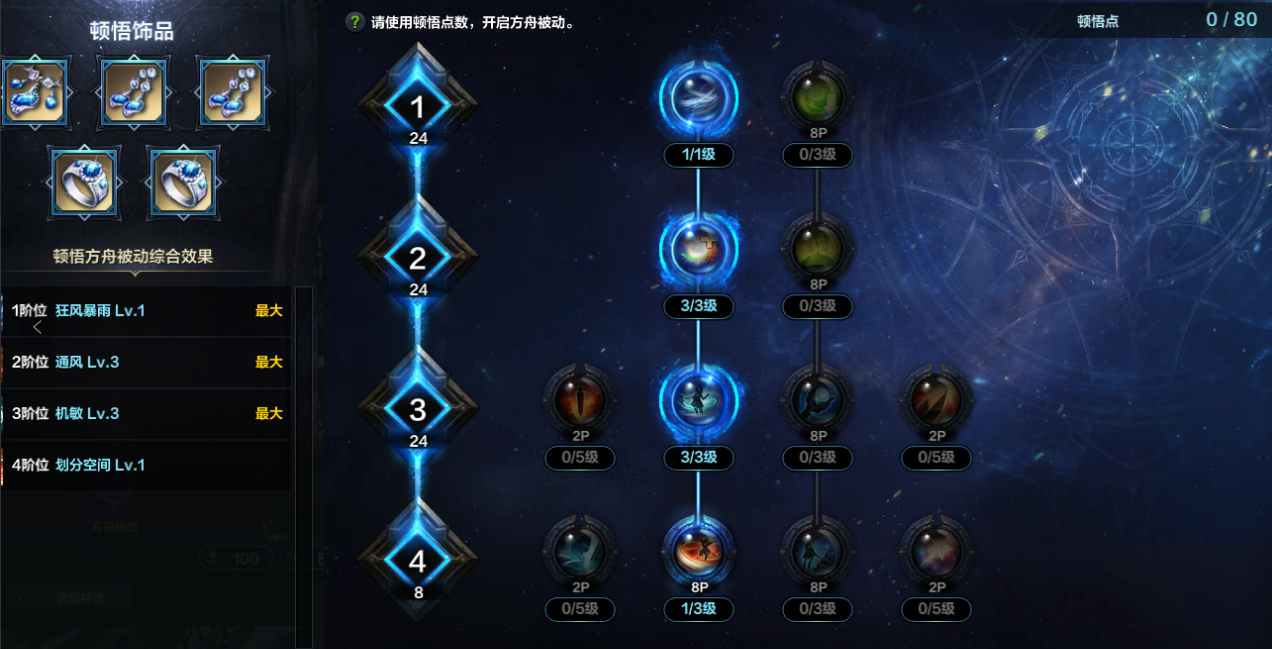 命运方舟幻雨狂风暴雨职业特性加点攻略