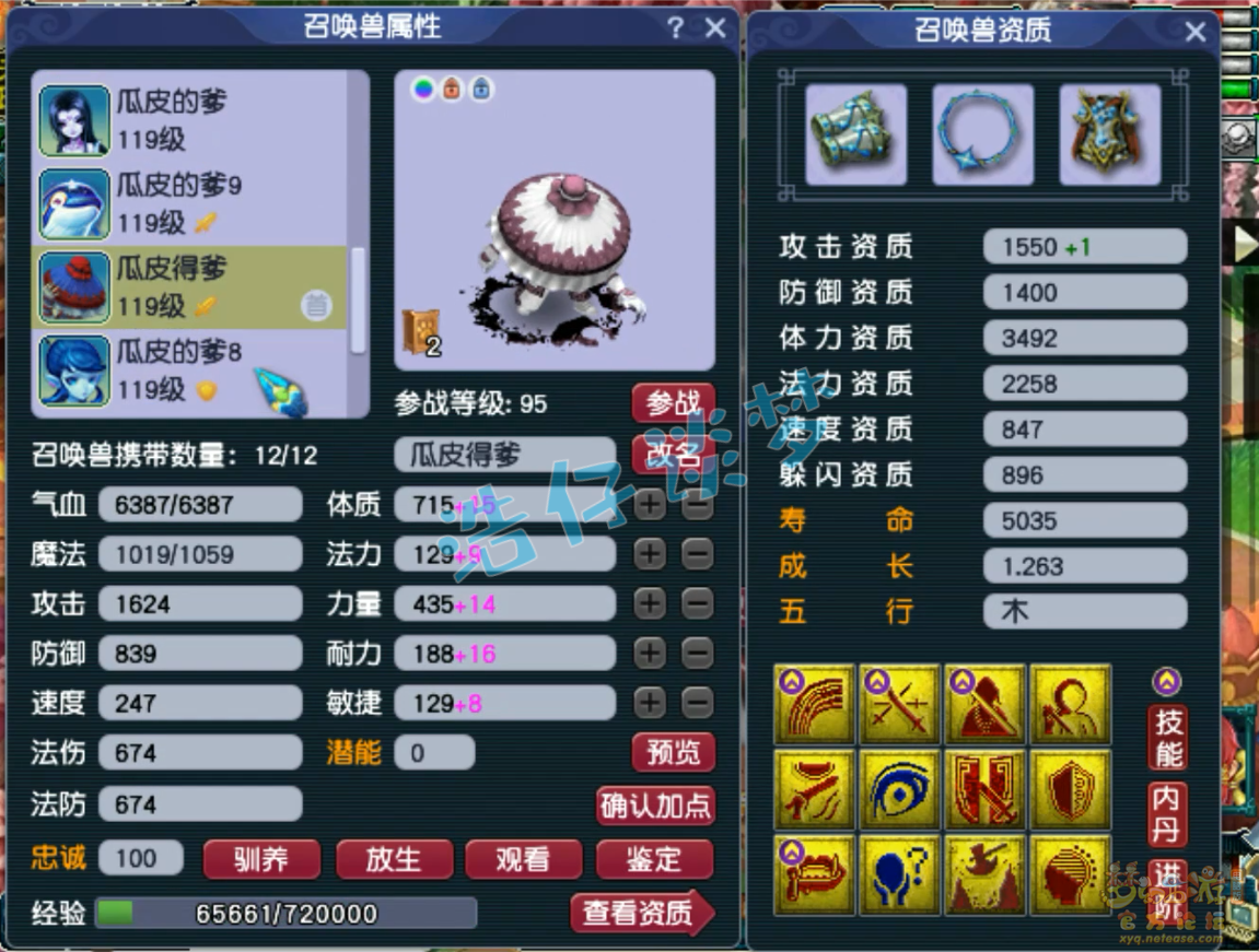 梦幻西游方寸山109级装备展示图