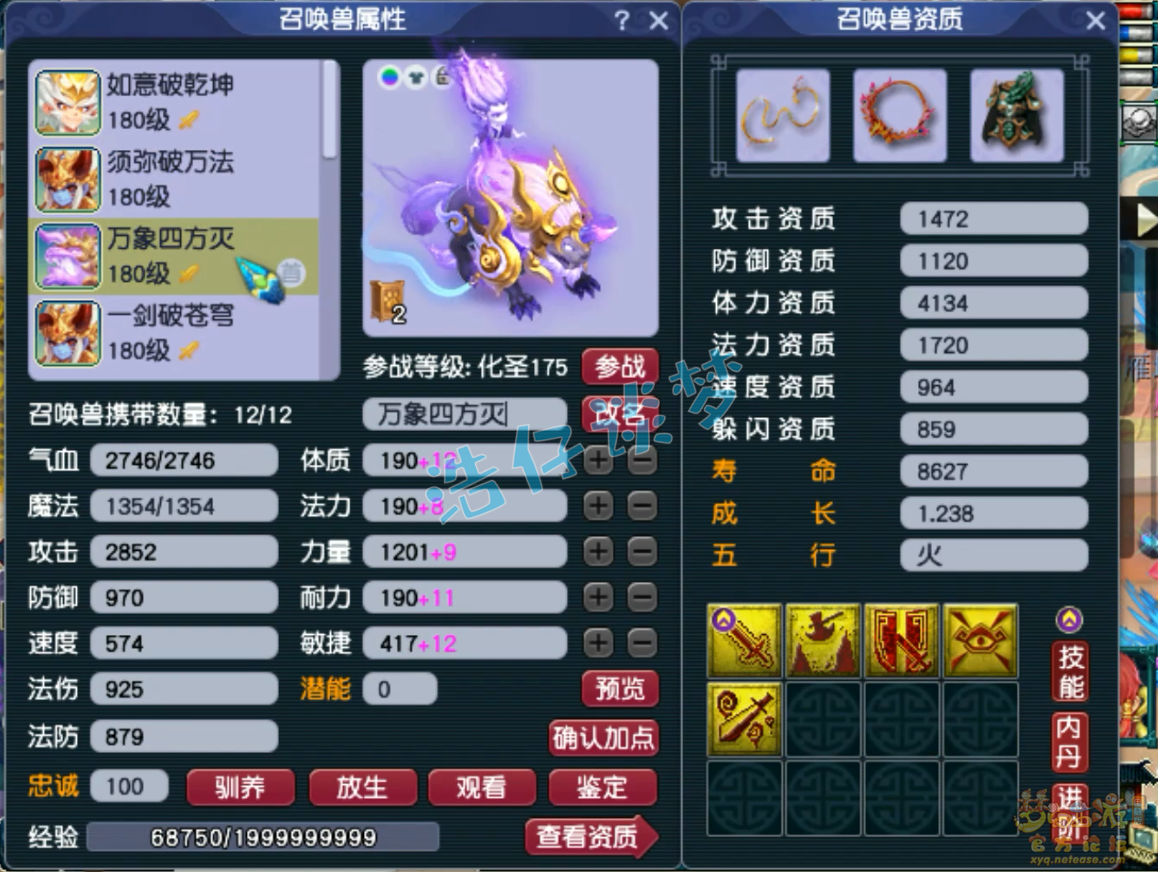 梦幻西游五庄观装备175级展示图