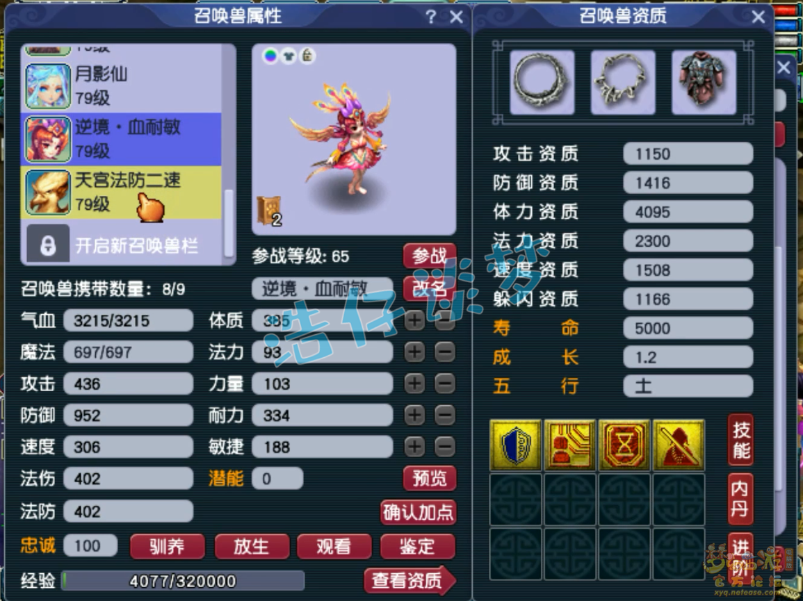 梦幻西游70级凌波城装备展示图