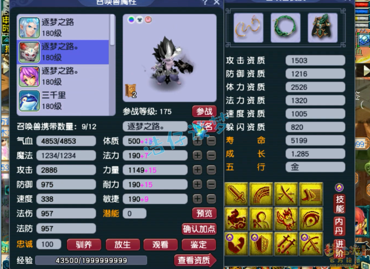 梦幻西游175服战九黎城装备展示图