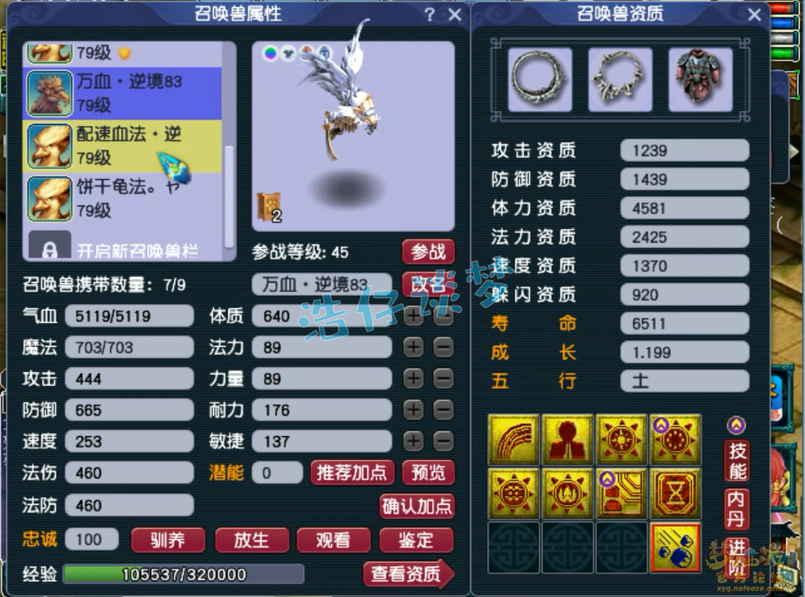 梦幻西游70级普陀山装备展示图
