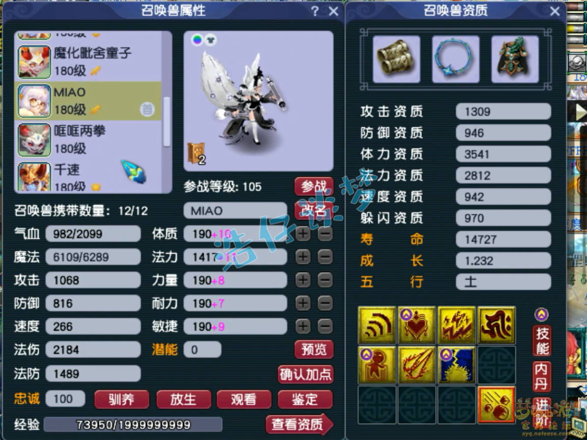 梦幻西游175级封方寸山装备展示图