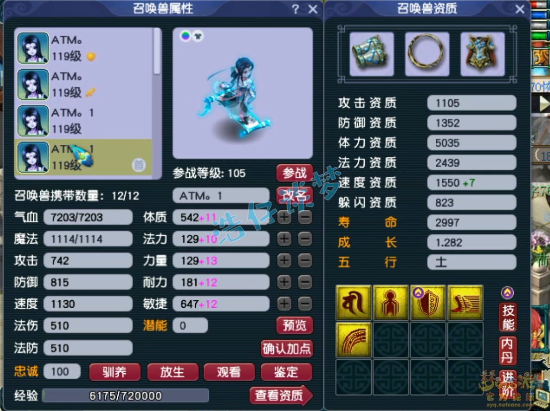 梦幻西游东海渊装备109级展示图