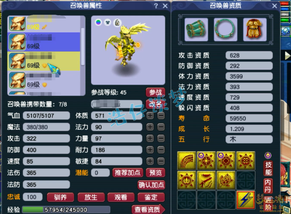梦幻西游59狮驼岭PK装备展示图