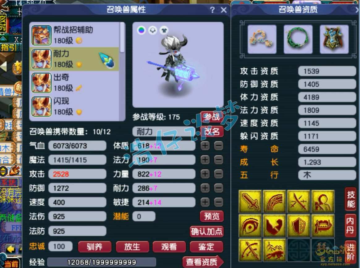 梦幻西游帮战175狮驼岭装备展示图