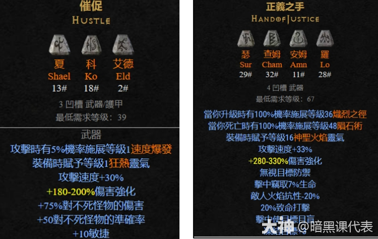 暗黑2焰爪熊德鲁伊怎么玩